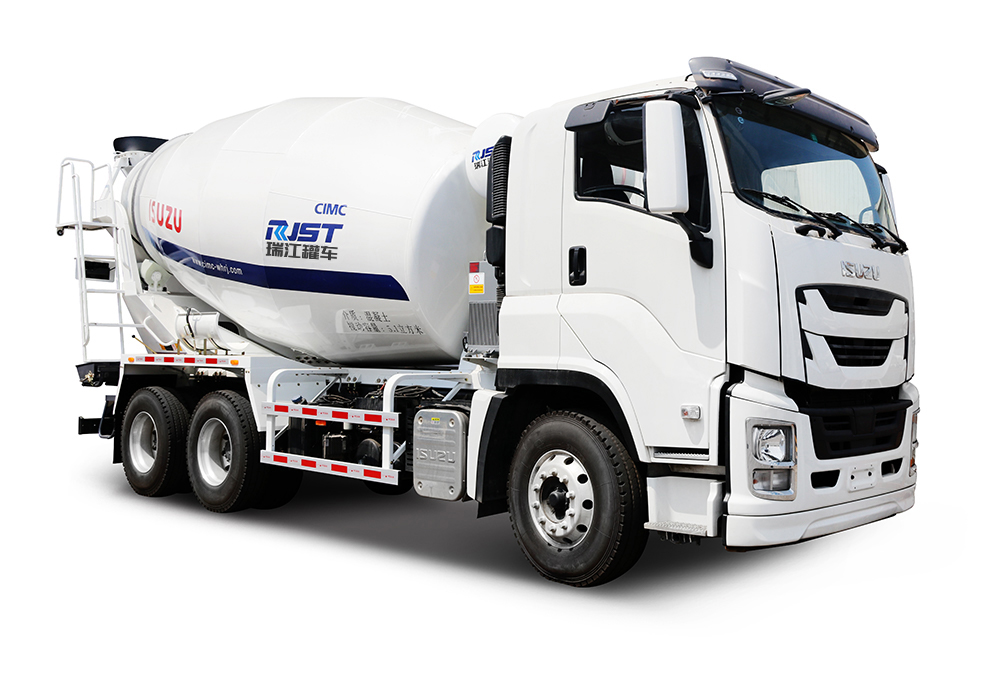 瑞江搅拌车 五十铃8X4