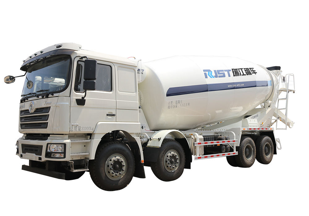 瑞江搅拌车 陕汽8X4-大方量